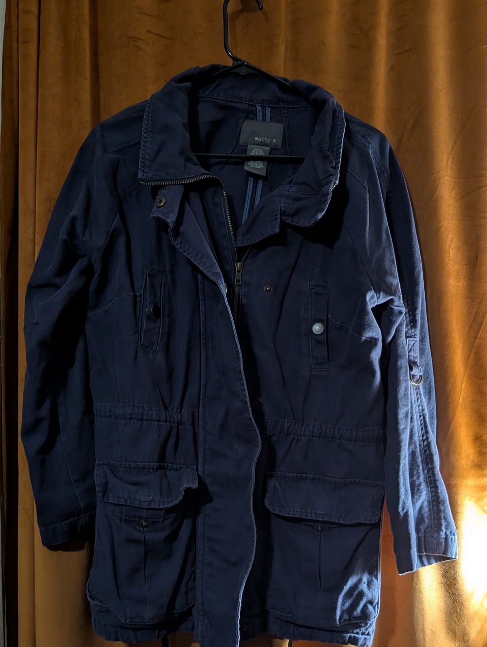 Navy Utility Field Jacket Women